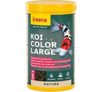 serakoi Color Large 1 L | Aliment spécial Couleurs Naturel, pour Une Grande longévité des koïs à partir de 25 cm | granulés flottants 1.000 ML