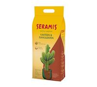 Seramis 3er-Set : Spezial-Substrat pour Cactus+Vitalnahrung+Gießanzeiger Grand