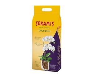 Seramis substrat spécial orchidées, 7 L - Substrat à orchidées avec billes d’argile et écorces de pins. Nutrition et oxygénation idéales