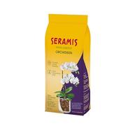 Seramis substrat spécial orchidées, Jaune, 2,5 L - Substrat à orchidées avec billes d’argile et écorces de pins. Nutrition et oxygénation idéales