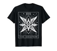 Séraphim Angelic Biblical Ophanim Be Not Afraid T-Shirt Graphique avec Valeur, Homme, Noir, M