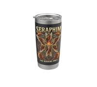 Séraphim The Burning Ones Angelic Vision Gobelet isotherme en acier inoxydable double paroi