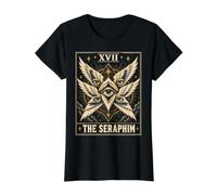 Séraphin Ange Biblique Yeux Célestes Art Be Not Afraid T-Shirt Graphique avec Valeur