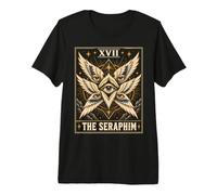 Séraphin Ange Biblique Yeux Célestes Art Be Not Afraid T-Shirt Haut de Gamme