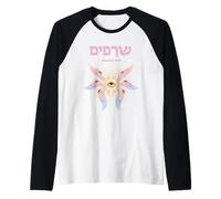Séraphin Ange bibliquement précis hébreu Pastel Weirdcore Manche Raglan