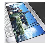 Séraphin de la Fin, E 900x400mm Tapis de Souris XXL Multifonction Gaming Mousepad XXL Grand sous Main, Anime Souris 3mm Bureau Anti-Glissant Surface Texturée pour Ordinateur