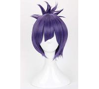 Séraphin de la fin Lacus Welt Owari pas de séraphin Cosplay perruque courte violet perruques de cheveux synthétiques + bonnet de perruque AZ-429