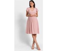 Seraphine Maternity Mini Dress Blush Taille: 12 | Robes Outlet | Femme |