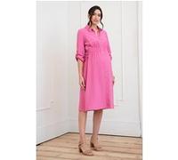 Seraphine Maternity Shirt Dress Pink Taille: 6 | Robes Outlet | Femme | Rose
