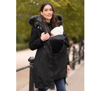 Seraphine Seraphine Black Premium Sub-Zero Down Filled 3-In-1 Maternity & Babywearing Parka