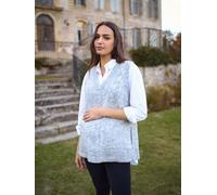 Seraphine Seraphine Gilet de Grossesse en laine Blend Pointelle