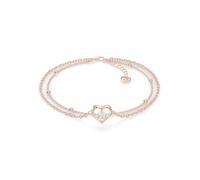 SERASAR Bracelet 'Anklet Heart' or rose, Taille 23 cm