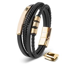 SERASAR Bracelet 'Brave' or, Taille 20 cm