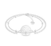 SERASAR Bracelet 'Life' argent, Taille 23 cm