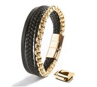 SERASAR Bracelet 'Hero' or, Taille 17 cm