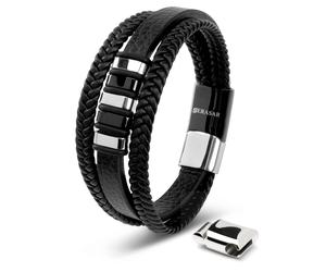 SERASAR Bracelet 'Glory' argent, Taille 23 cm