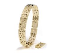 SERASAR Bracelet Hommes Or Acier Inoxydable Bijoux en Tressé Cadeau de Douce Nuit