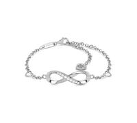 SERASAR Bracelet Argent 316L Femme, Jonc Massif Femme Massif, Infini Idee Cadeau Anniversaire, Soeur