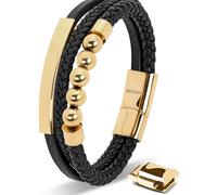 SERASAR Bracelet 'Pearl' or, Taille 17 cm