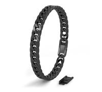SERASAR | Bracelet Premium en Acier Inoxydable pour Hommes | 316L Acier Chirurgical | Résistant â L’eau | Fermeture Sécurisée | Trois Couleurs | Boîte â Bijoux Incluse