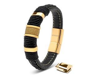 SERASAR Bracelet 'Ring' or, Taille 17 cm