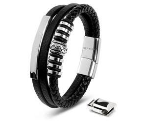SERASAR Bracelet 'Shine' argent, Taille 23 cm