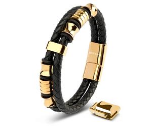 SERASAR Bracelet 'Spirit' or, Taille 20 cm