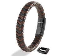 SERASAR Bracelet 'Steady' marron, Taille 17 cm