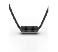 SERASAR Chaîne 'Solid' noir, Taille 50cm