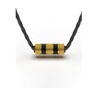 SERASAR Collier Homme Cuir Fermoir Acier Inoxydable | Minimaliste Solide pour Or 50cm Simili Croix Laniere Fil Bracelet Cordon Pendentif