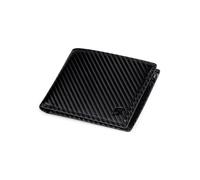 SERASAR Porte-monnaies 'Carbon' noir, Taille 11 cm x 8 cm x 2cm