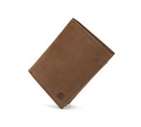 SERASAR Porte-monnaies 'Geldbörse "Manager"' marron, Taille 11 cm x 8 cm x 2cm