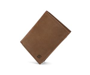 SERASAR Porte-monnaies 'Geldbörse "Manager"' marron, Taille 11 cm x 8 cm x 2cm