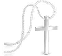 SERASAR Premium Collier Femme [Hope] | Acier inoxydable 316L chirurgical | Résistant à l'eau | Longueur réglable | Couleur : Argent | Boîte à bijoux incluse