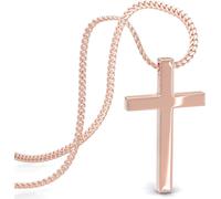 SERASAR Premium Collier Femme [Hope] | Acier inoxydable 316L chirurgical | Résistant à l'eau | Longueur réglable | Couleur : Or rose | Boîte à bijoux incluse