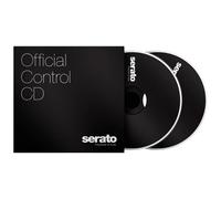 Serato Control CD - Paire - CD de contrôle pour DJ ¿ Compatible Serato DJ Pro ¿ Timecode précis ¿ Couleur noire ¿ Lecture piste 1 15 min