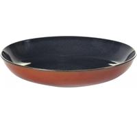 SERAX Assiette creuse L Dark Blue / Rust, ø : 235 mm