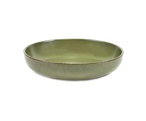 Serax Assiette creuse Surface 19 cm Camogreen