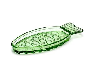 Serax Assiette Fish & Fish 10x23 cm Green