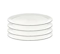 Serax Assiette ovale Silhouette L 21x30 cm lot de 4 Blanc