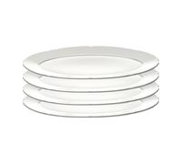 Serax Assiette ovale Silhouette M 15x24.5 cm lot de 4 Blanc