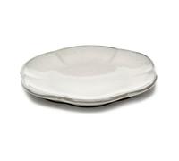 Serax Assiette striée Inku M Ø13.9 cm Blanc