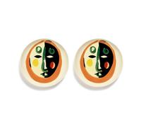 Serax Assiettes Ottolenghi Feast M Ø22 cm lot de 2 Face nr 1
