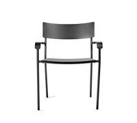 Serax August Chaise de Jardin avec Accoudoir L Noir