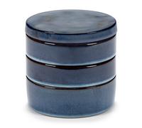 Serax Bol 3 pièces empilables Pure Ø14 cm Bleu foncé
