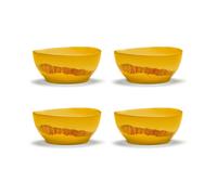 Serax Bol Ottolenghi Feast S Ø15 cm lot de 4 Yellow stripes red