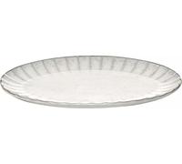 SERAX Inku Assiette ovale L Inku White, longueur : 300 mm, largeur : 210 mm