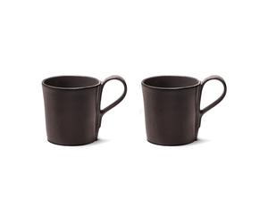 Serax La Mère tasse à café 13 cl lot de 2 Dark brown
