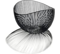 SERAX Panier Black, hauteur : 210 mm, longueur : 300 mm, largeur : 300 mm