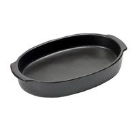 Serax Plat à four Pure oval L Black